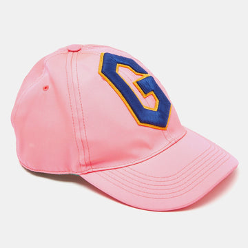 Neon Pink G Skull Patch Detail Baseball Cap L