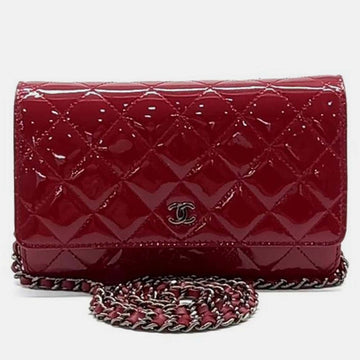 Patent WOC Mini Crossbody Bag