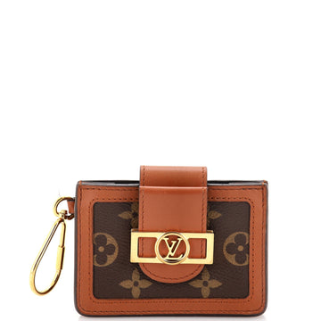 Dauphine Multicartes Reverse Monogram Canvas