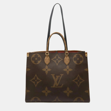 Brown Monogram Canvas GM Onthego Tote Bag