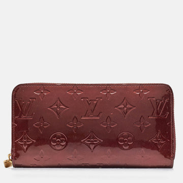 Amarante Monogram Vernis Zippy Wallet