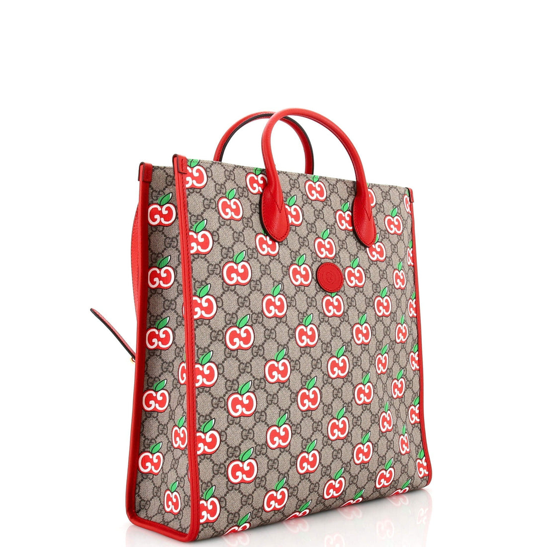 Interlocking G Tote Printed VS Coated Canvas Vertical