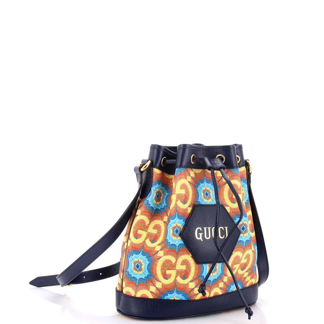 Aria 100th Anniversary Bucket Bag Kaleidoscope Print VS Coated Canvas