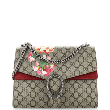 GUCCI Dionysus Bag Blooms Print GG Coated Canvas Medium