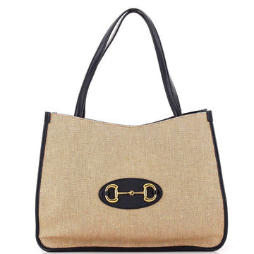 Horsebit 1955 Tote Canvas and Leather Medium