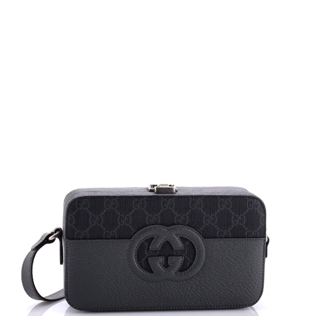 Padlock Interlocking G Crossbody Bag VS Coated Canvas and Leather Mini