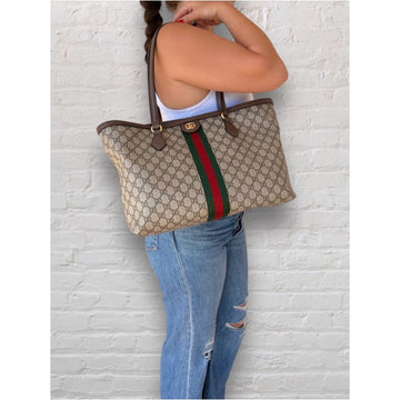 Gucci VS Supreme Medium Ophidia Tote