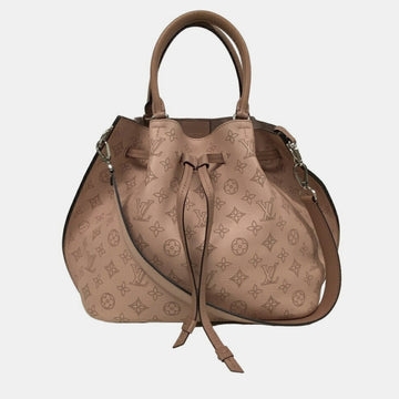 Pink Monogram Mahina Girolata Shoulder Bag