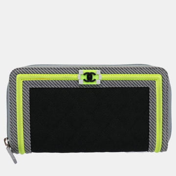 Black Nylon Boy Wallet
