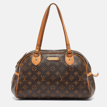 Monogram Canvas and Leather Montorgueil PM Bag