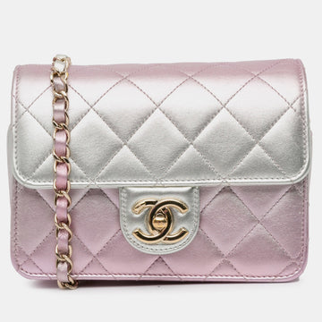 Mini Metallic Like a Wallet Flap Bag