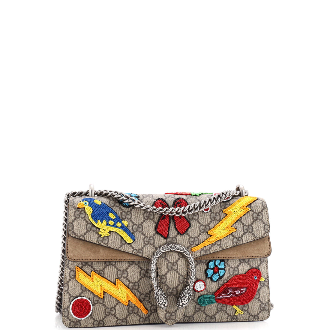 Dionysus Bag Embellished VS Coated Canvas Small