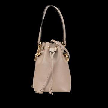 Beige Leather Fendi Mon Tresor