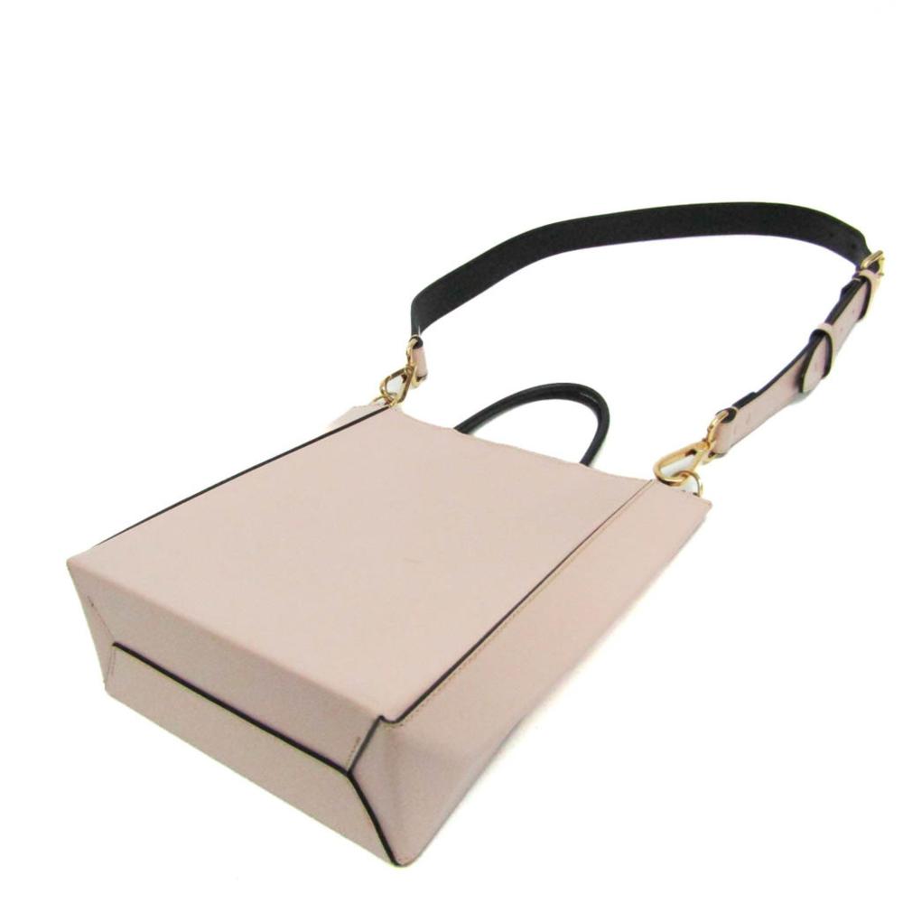 Beige Leather Fendi Baguette