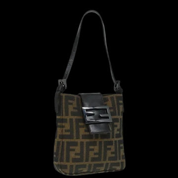 Black Canvas Fendi Baguette