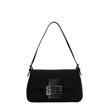 Black Canvas Fendi Baguette