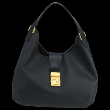Black Canvas Fendi Handbag