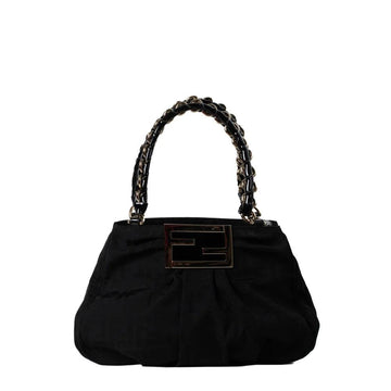 Black Canvas Fendi Handbag