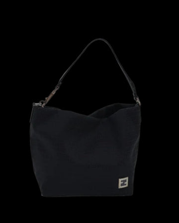 Black Canvas Fendi Handbag