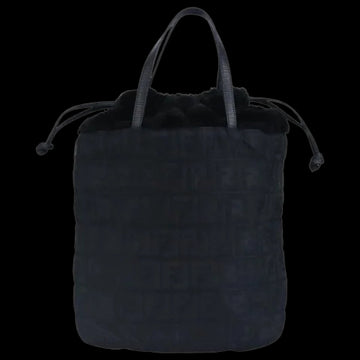 Black Canvas Fendi Handbag
