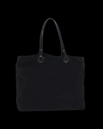 Black Canvas Fendi Handbag