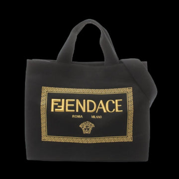 Black Canvas Fendi Tote