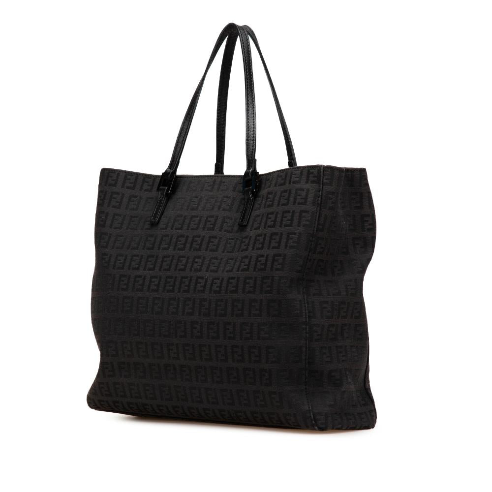 Black Canvas Fendi Tote