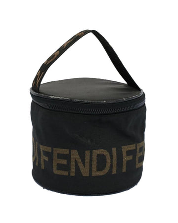 Black Cotton Fendi Pouch
