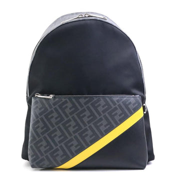 Black Fabric Fendi Backpack