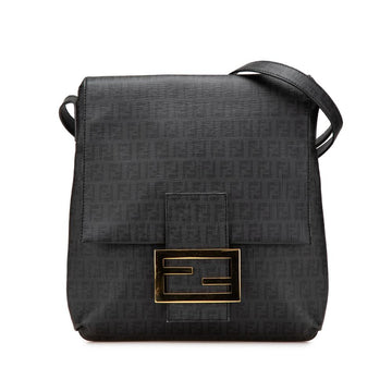 Black Fabric Fendi Crossbody Bag