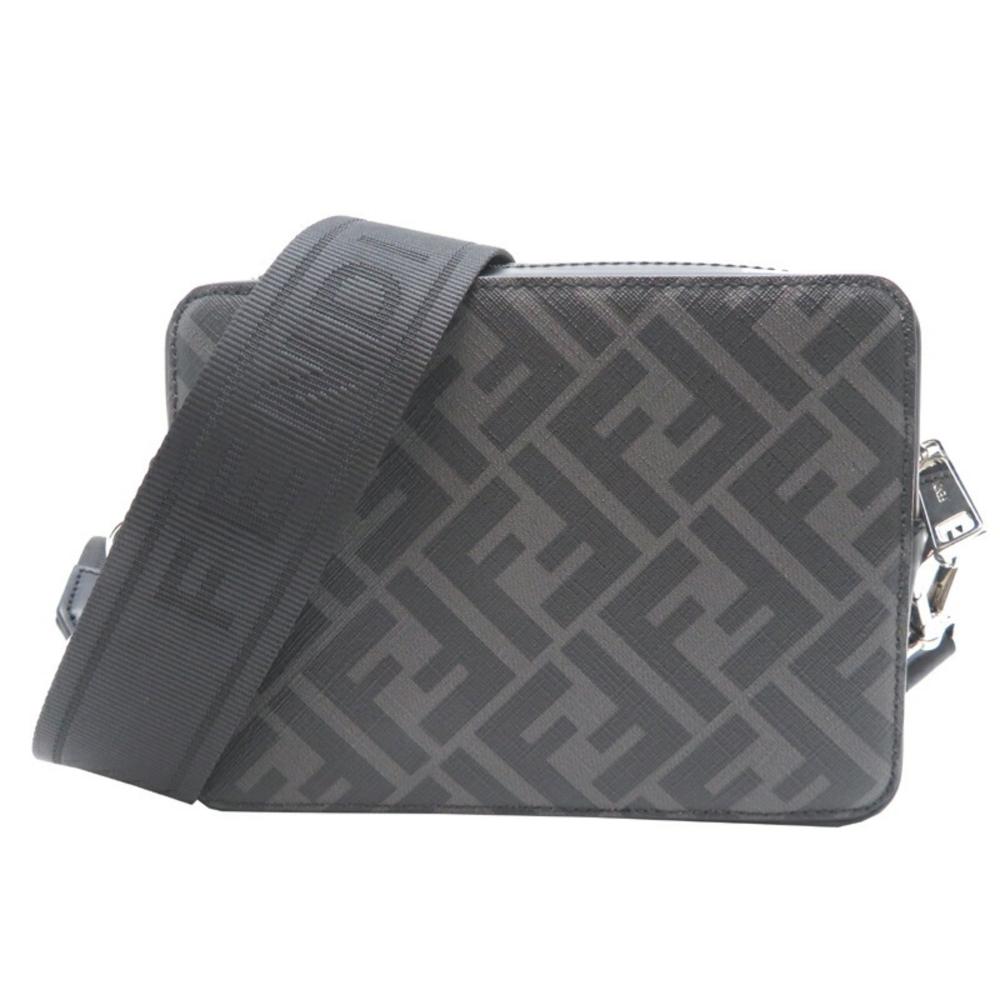 Black Fabric Fendi Crossbody Bag