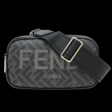 Black Leather Fendi Shoulder Bag