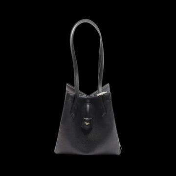 Black Leather Fendi Tote