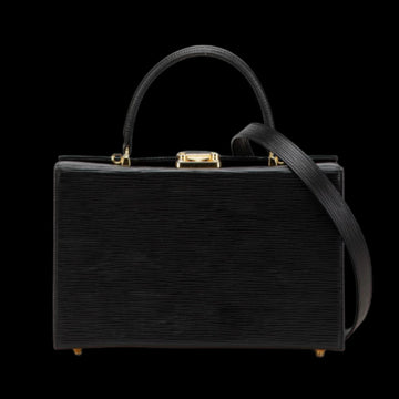 Black Leather Fendi Handbag