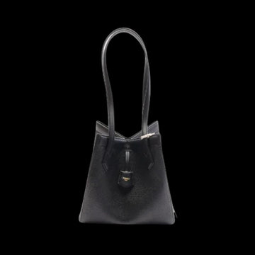 Black Leather Fendi Tote