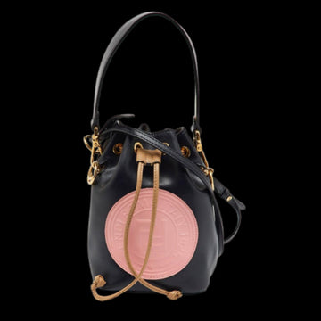 Black Leather Fendi Mon Tresor