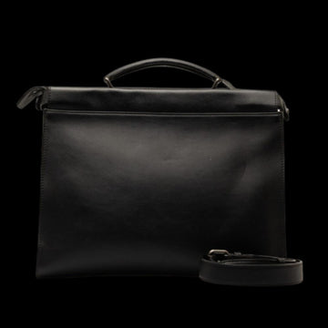 Black Leather Fendi Peekaboo