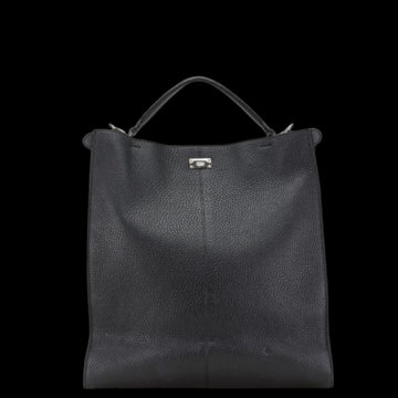 Black Leather Fendi Peekaboo