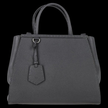 Black Leather Fendi Tote