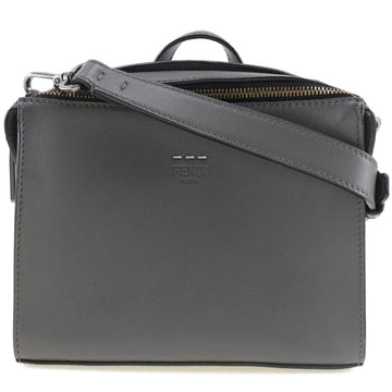 Black Leather Fendi Crossbody Bag