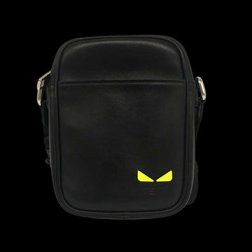 Black Leather Fendi Crossbody Bag