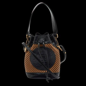 Black Leather Fendi Mon Tresor