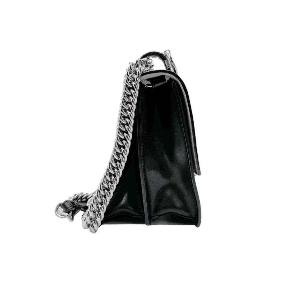 Black Leather Fendi Shoulder Bag