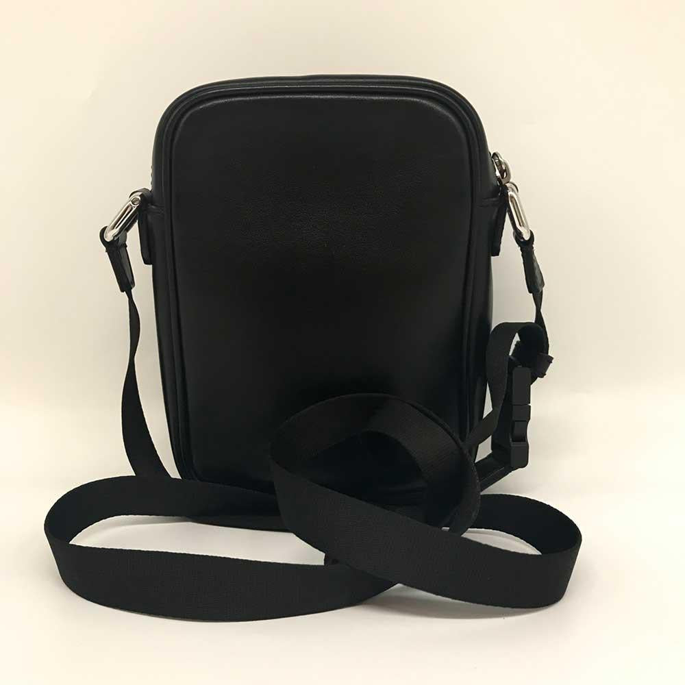 Black Leather Fendi Crossbody Bag