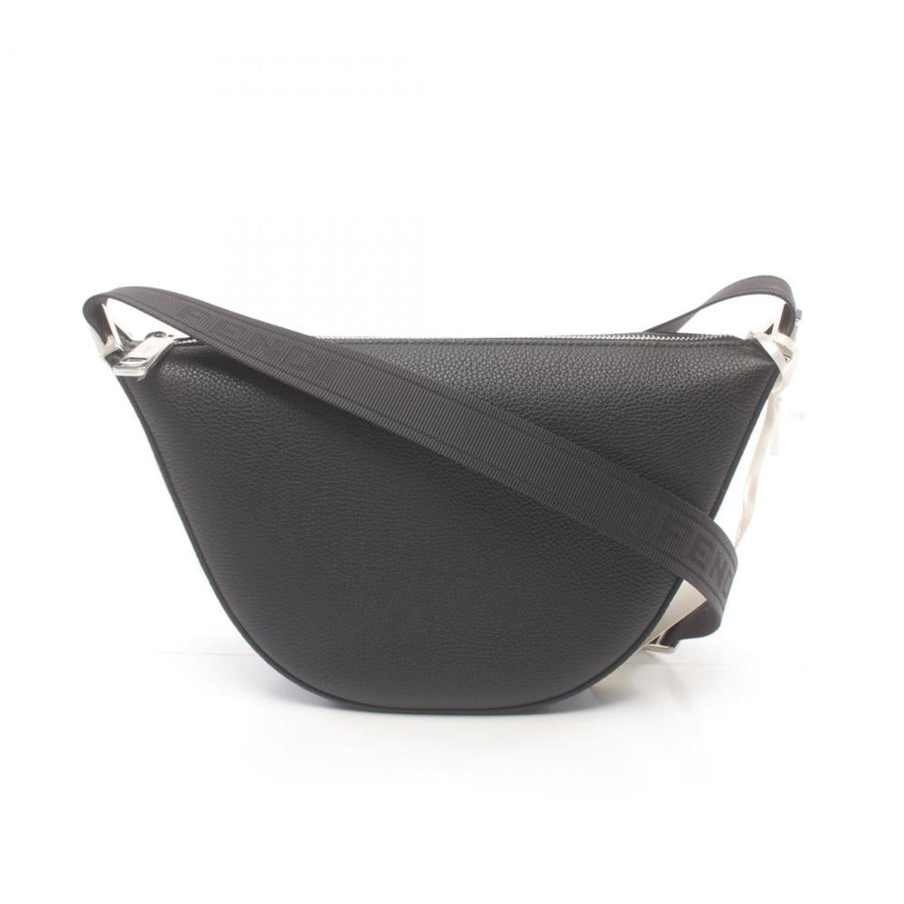 Black Leather Fendi Shoulder Bag