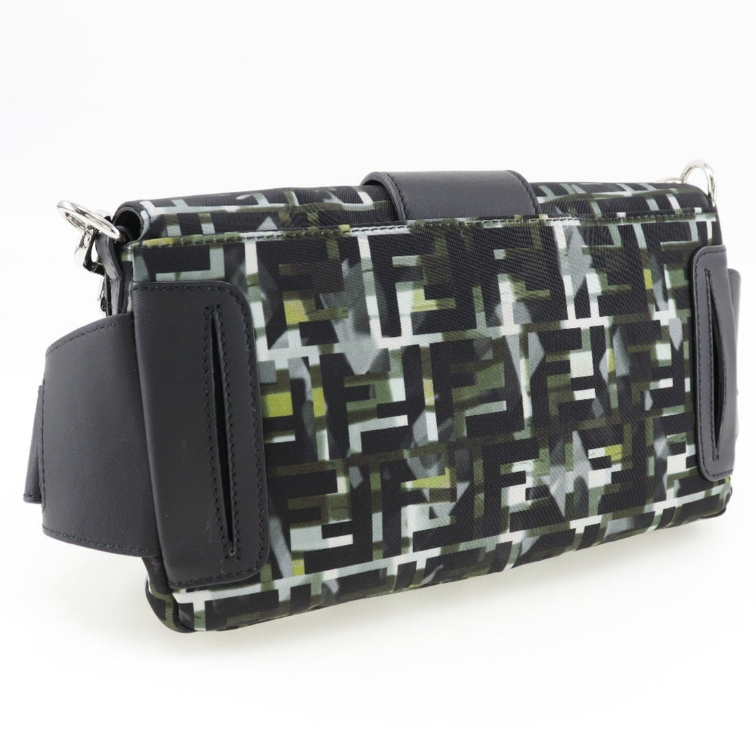 Black Nylon Fendi Shoulder Bag