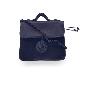 Black Satin Fendi Shoulder Bag