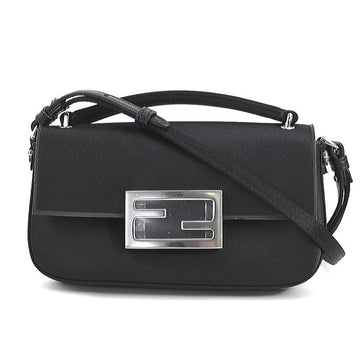 Black Silk Fendi Baguette