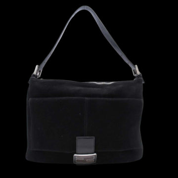 Black Suede Fendi Baguette