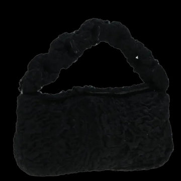 Black Wool Fendi Handbag
